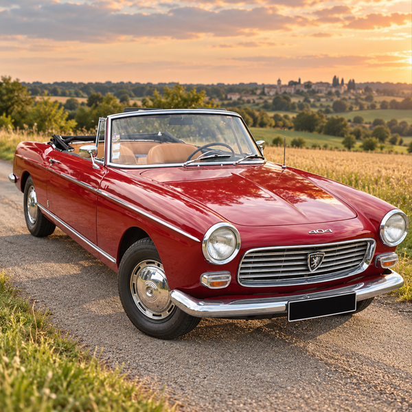 Peugeot 404 Cabriolet 1972 — Voiture de collection