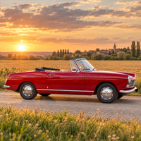 Peugeot 404 Cabriolet 1972 — Voiture de collection vue 3