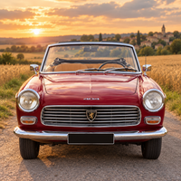 Peugeot 404 Cabriolet 1972 — Voiture de collection vue 4