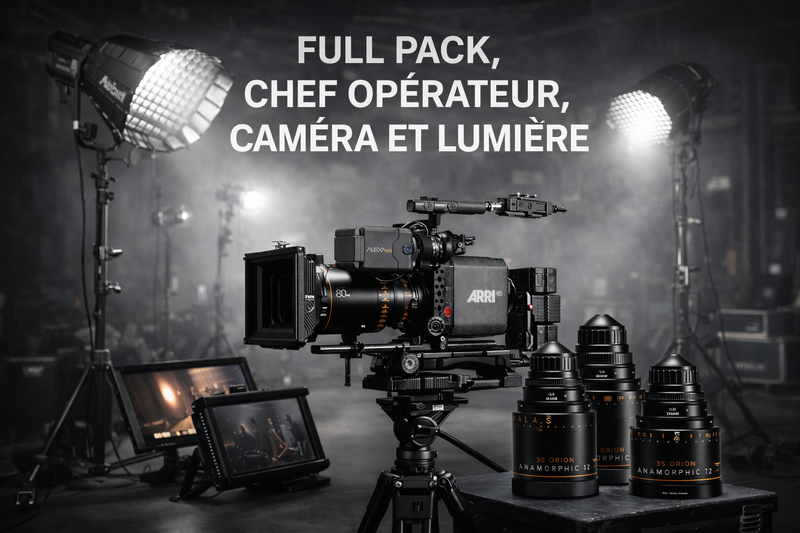 Location ARRI Alexa Mini avec chef opérateur certifié movi pro – Pack lumière cinéma