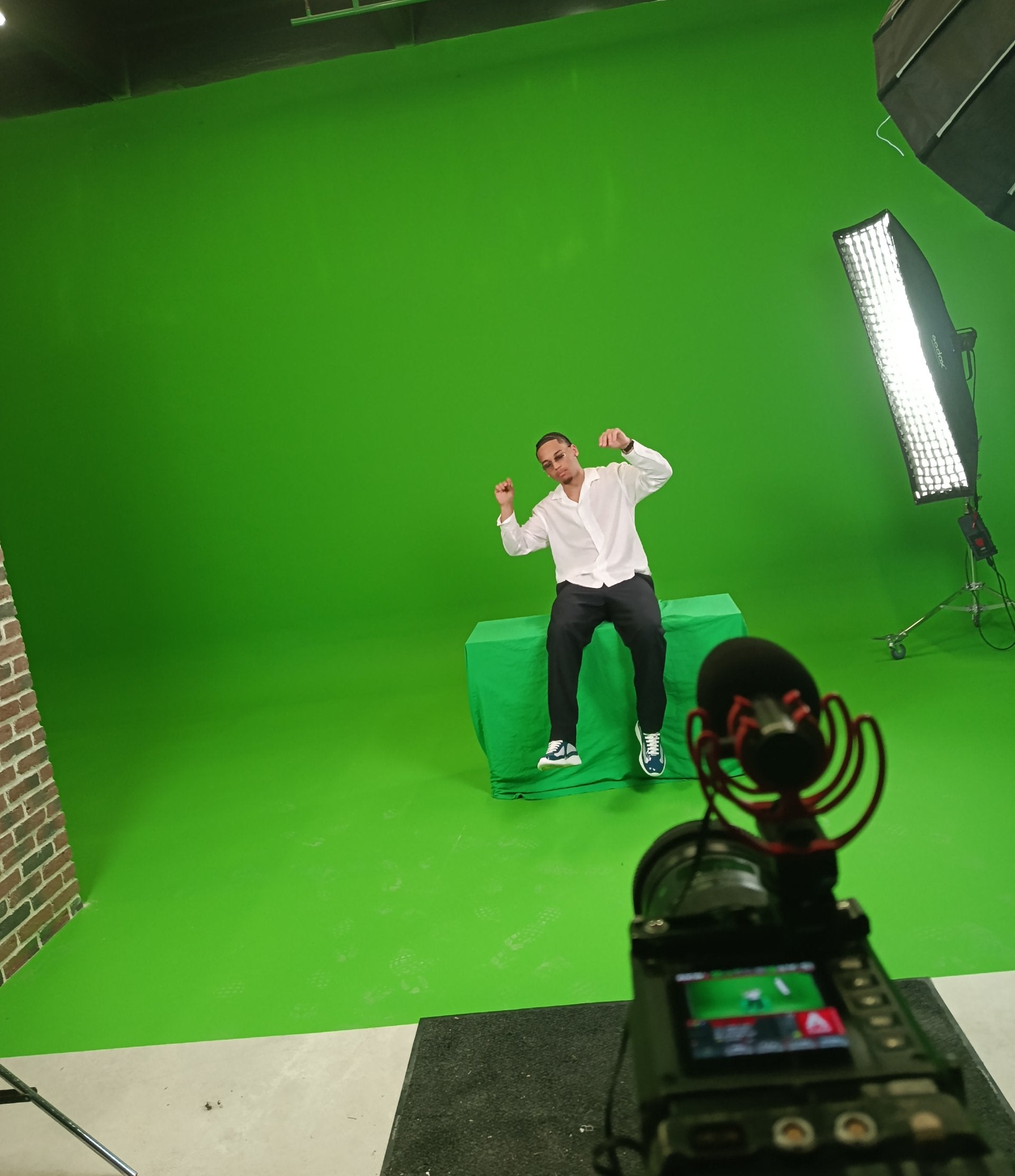 Tournage fond vert